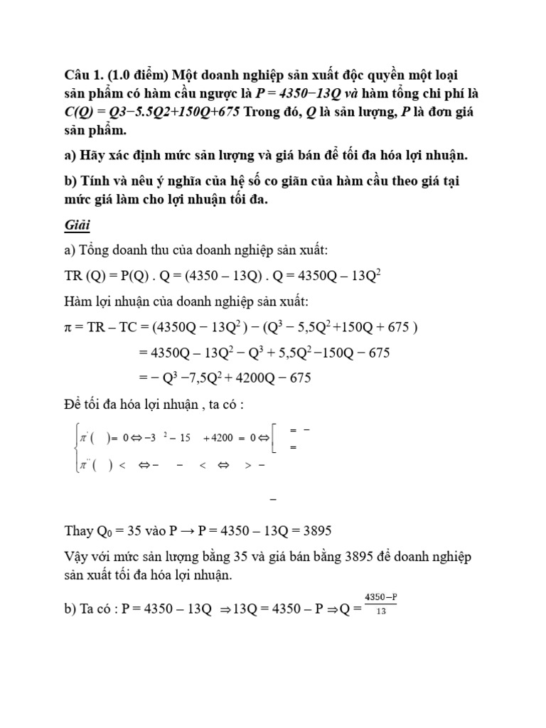 Toán CC | PDF