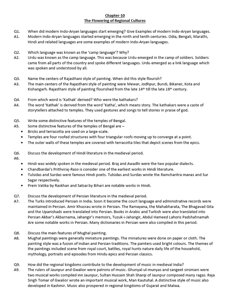 Chapter 10 history 1 pdf mughal empire
