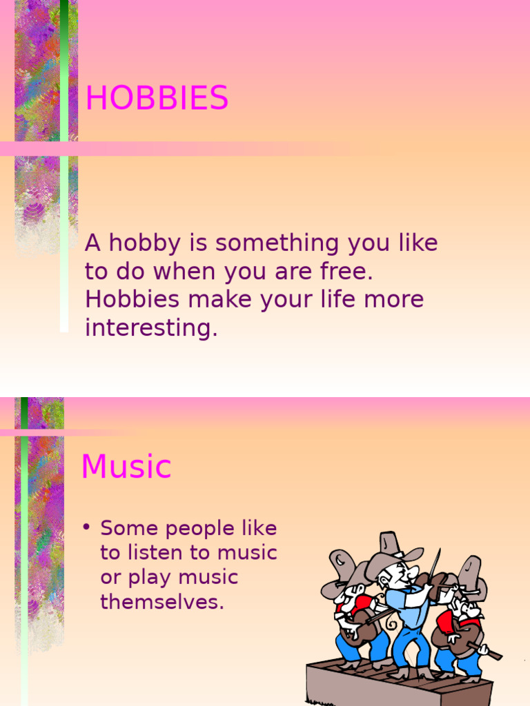 Popular Hobbies for Leisure Activities | PDF