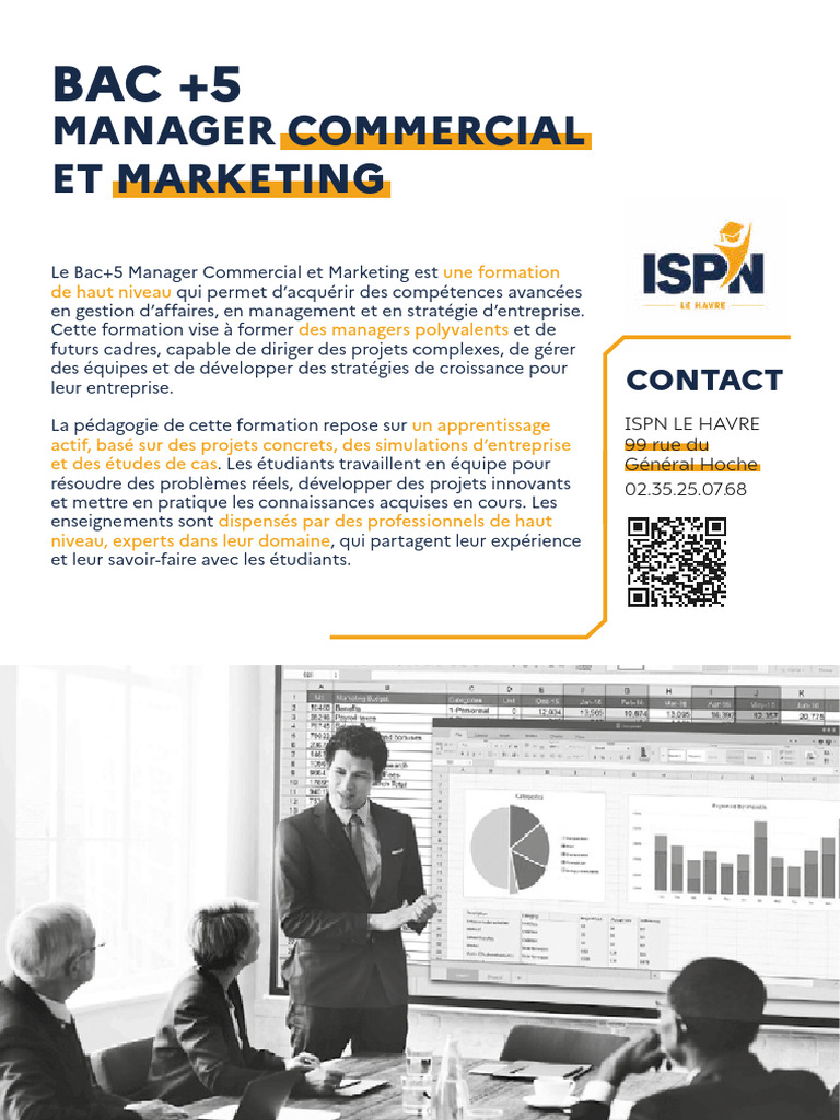 Bac+5 Manager Commercial et Marketing Le Havre | PDF ...