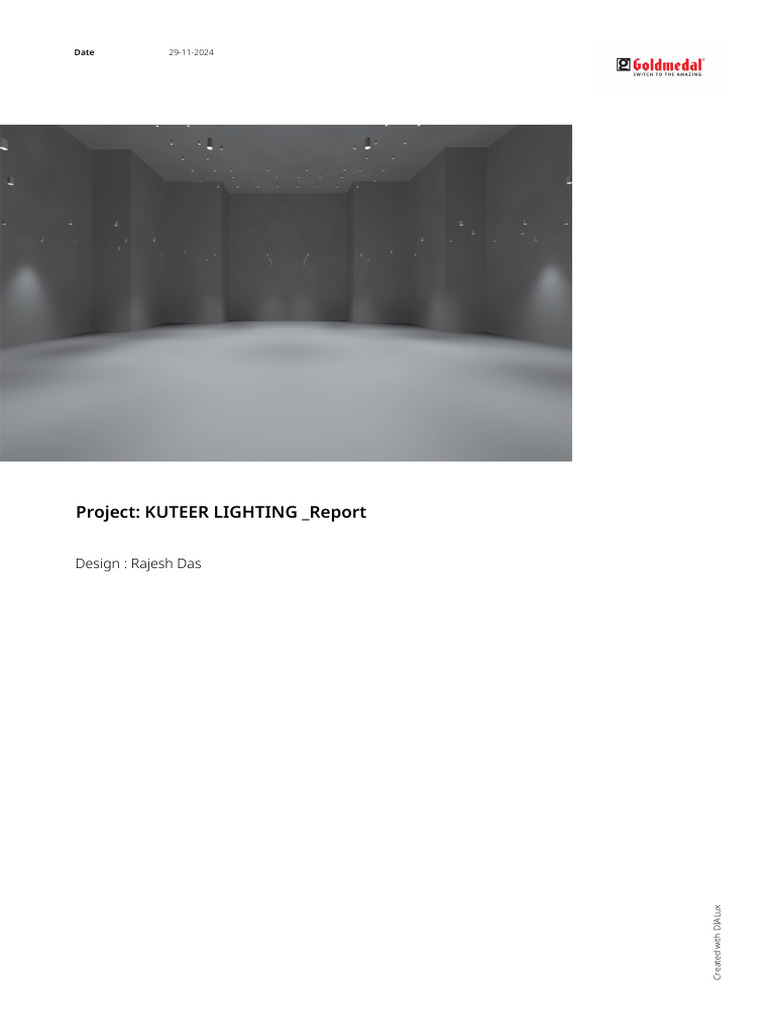 Kuteer Lighting Project Report 2024 | PDF | Lighting | Electrodynamics
