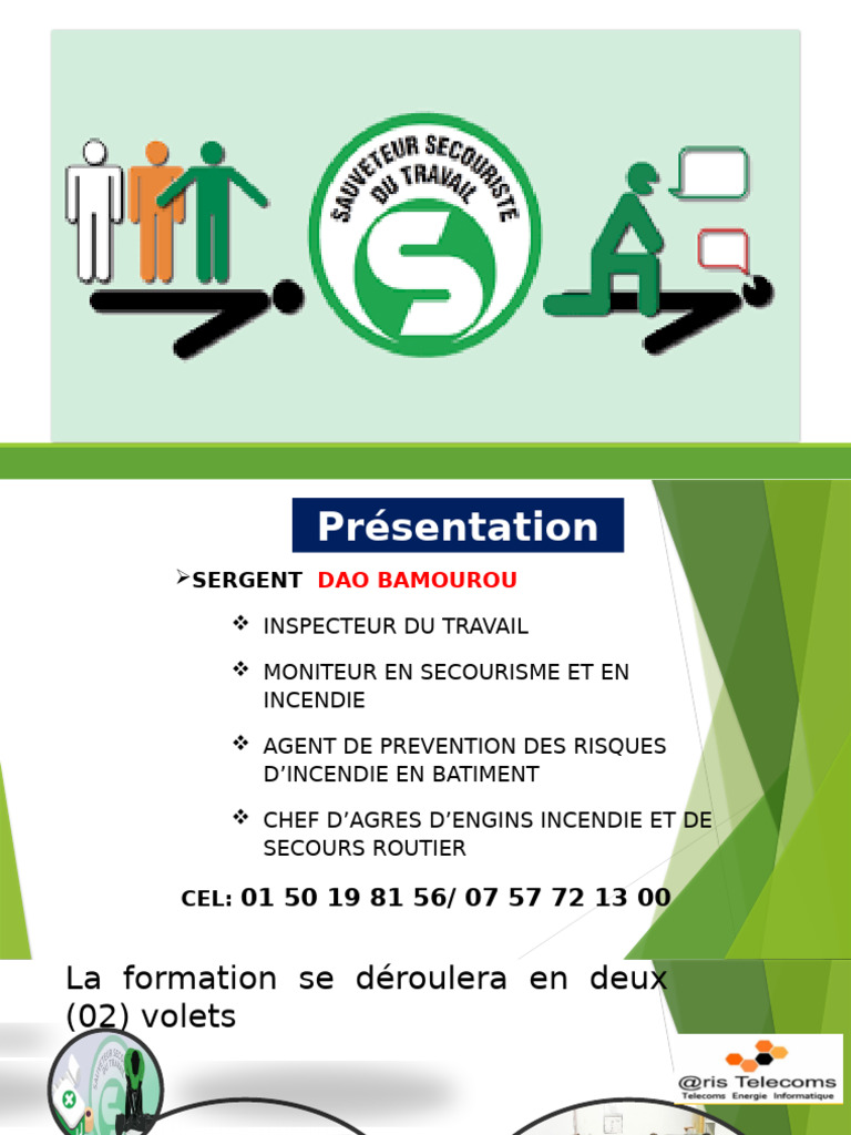 Formation SST : Premiers Secours Essentiels | PDF | Brûlure | Saignement
