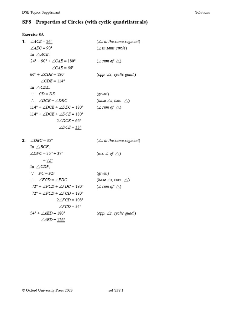 OSM SeniorF 08 Sol e | PDF | Convex Geometry | Euclidean Geometry