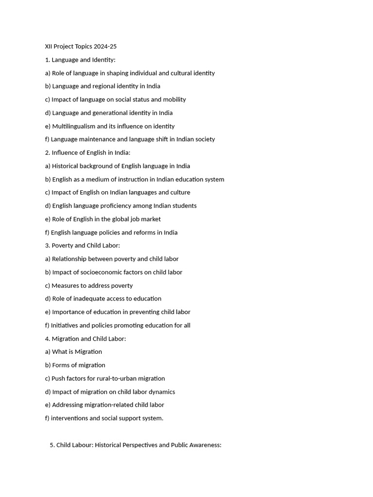 More Topics | PDF