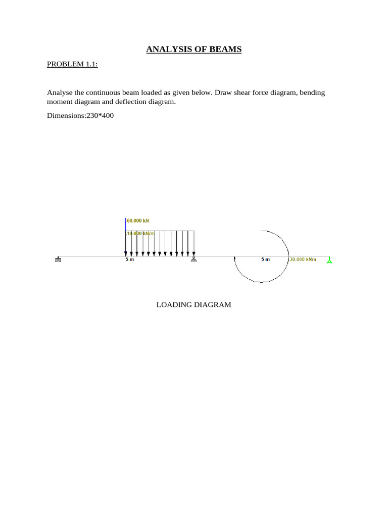 Beam2 1 Pdf Bending Beam Structure