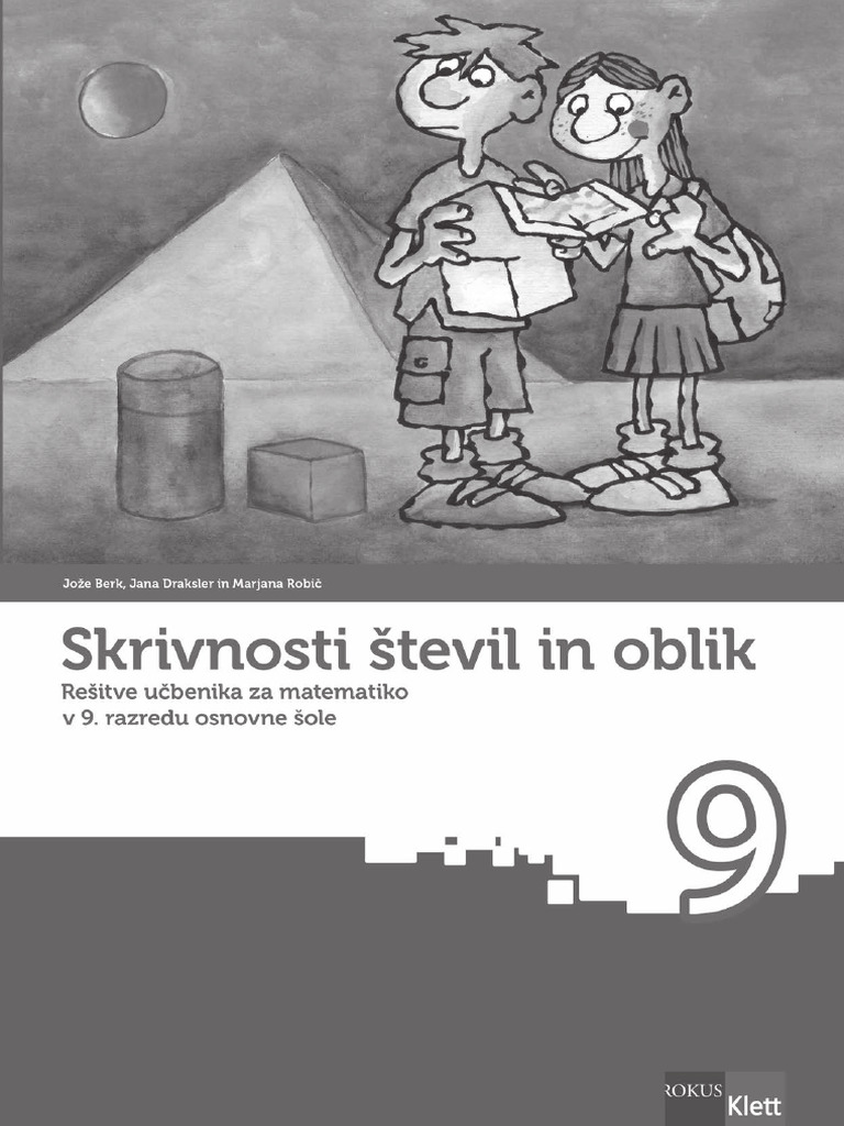 matematika 8 razred rešitve skrivnosti števil in oblik