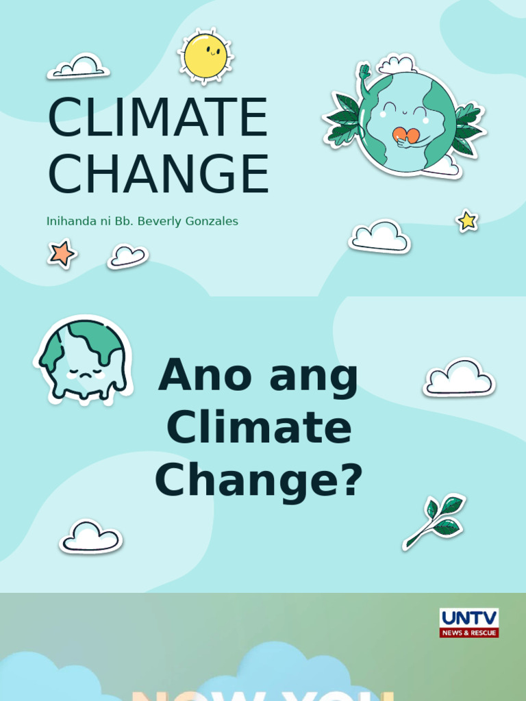 Q1 Lesson 2.4 Climate Change | PDF