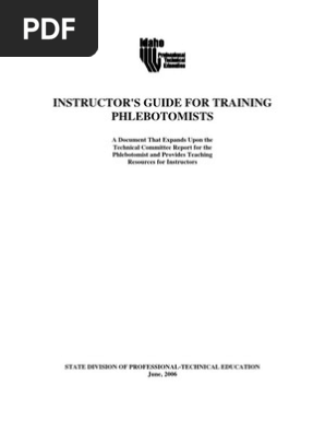 Phlebotomycurriculum Electronic Health Record Medical Laboratory