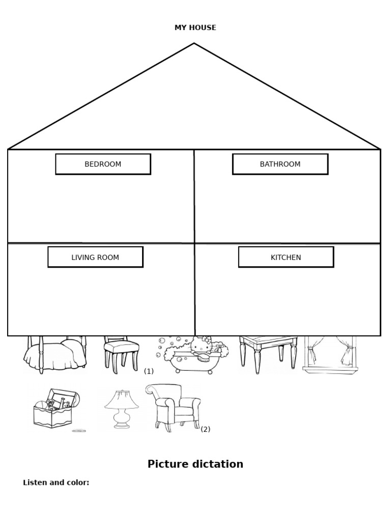 My House Cut and Paste | PDF
