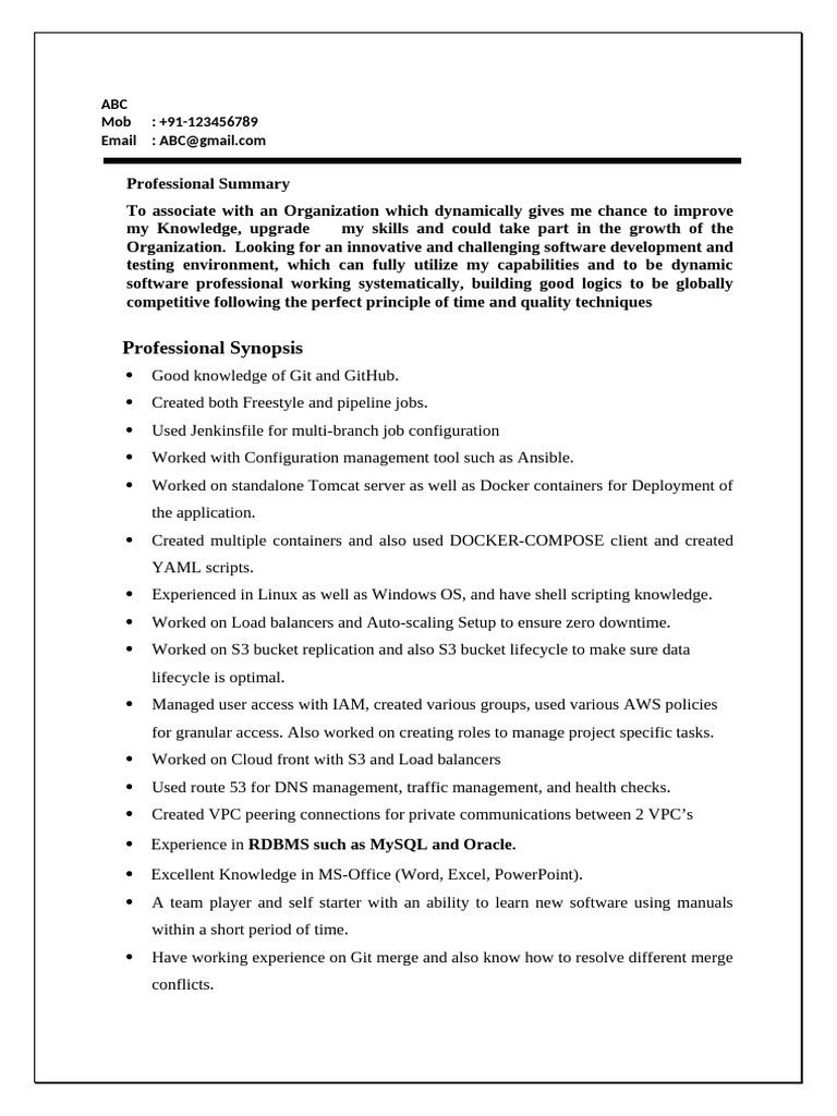 Resume 45 | PDF | Cloud Computing | Load Balancing (Computing)