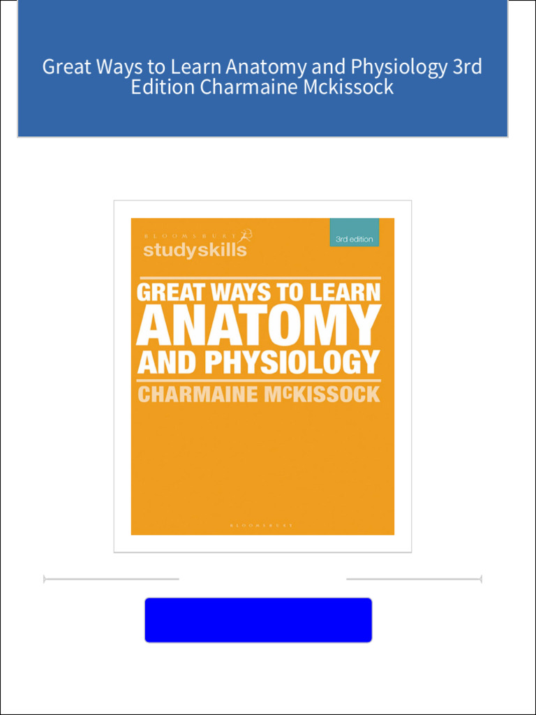 How To Learn Anatomy And Physiology On Your Own