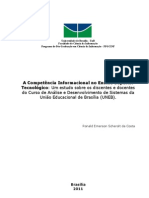 Dissertação de Mestrado - Competências Informacionais - Ronald Costa -   UNB - FINAL - V 8.0