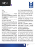 Diecaps 120: Uso y Precauciones | PDF | Farmacocinética | Obesidad