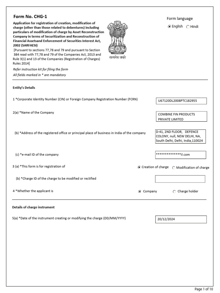 CHG-1 AB2282269 Combine Fin Updated PDF | PDF | Intangible Asset | Property