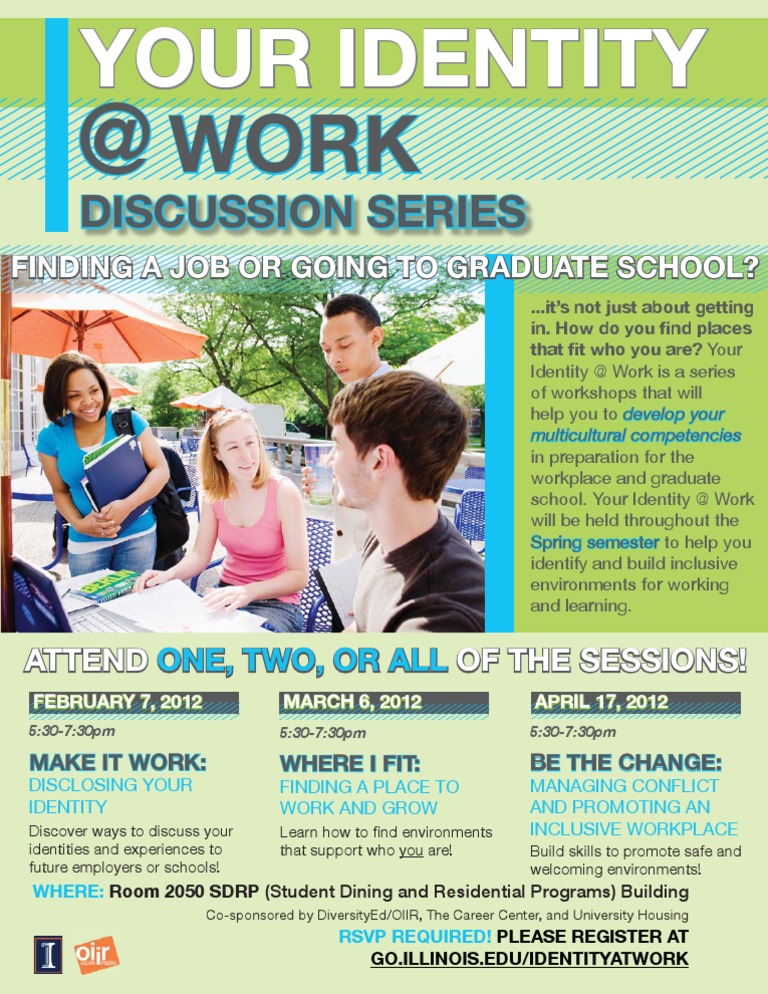 Your Identity @ Work Workshops | PDF | Self-Improvement