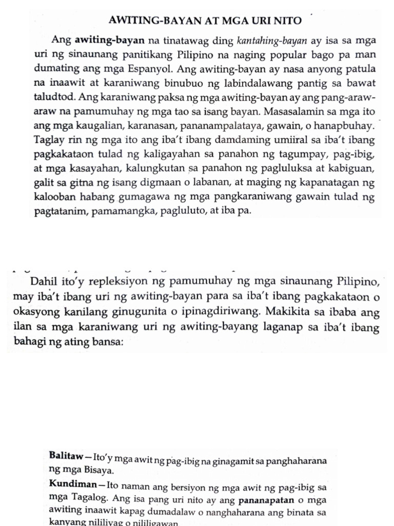 Awiting Bayan Pdf