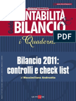 Bilancio e Check List - 5