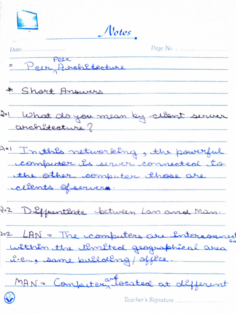 Comprehensive Notes and Signatures | PDF