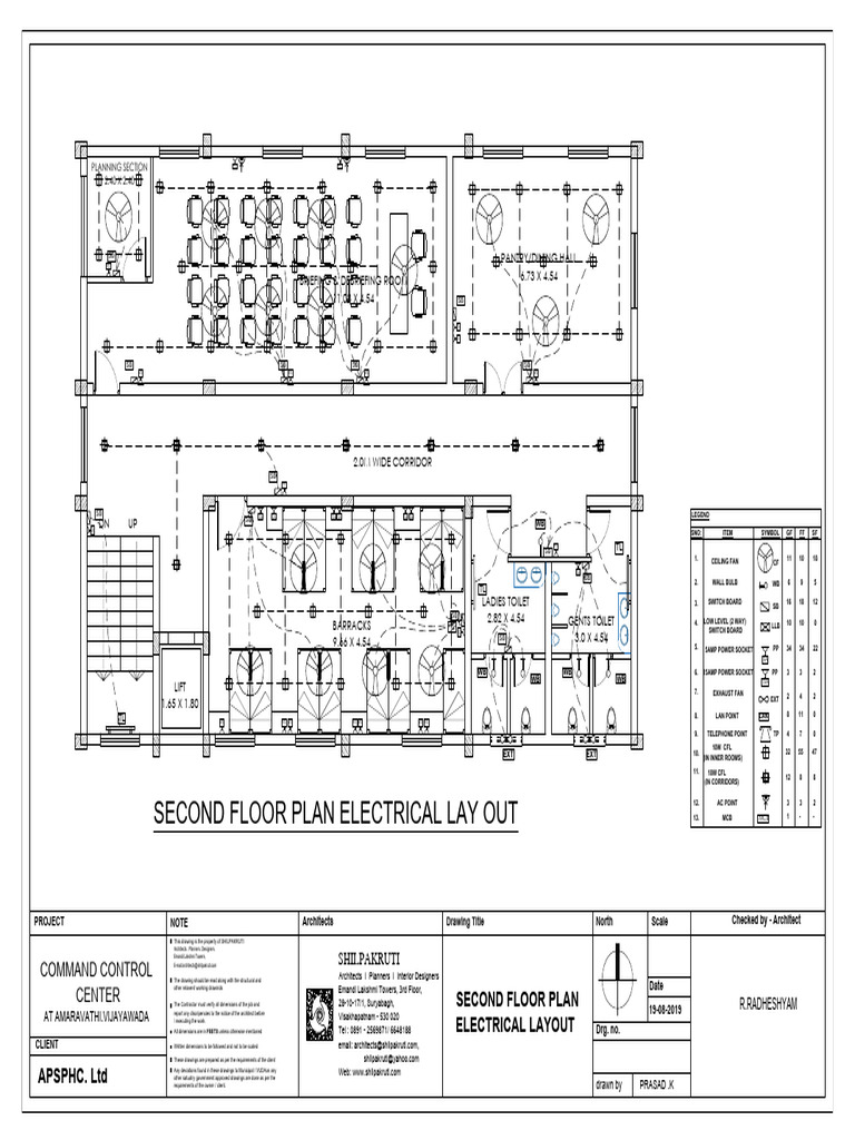 19.08.2019 ELECTRICAL DRAWING-Model 2 | PDF | Drawing | Real Estate