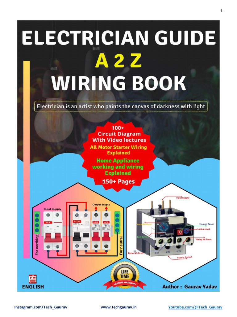A to Z Electrical Wiring Guide PDF | PDF | Electrical Wiring | Relay