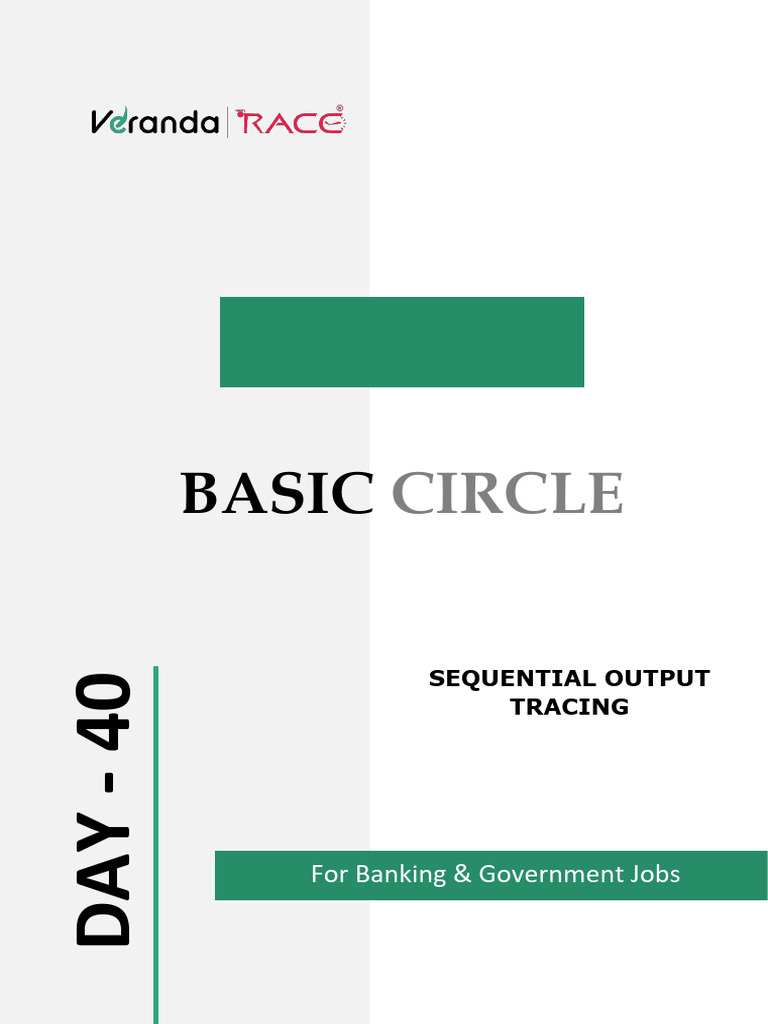 Day 40 Sequential Output Tracing - Ce | PDF