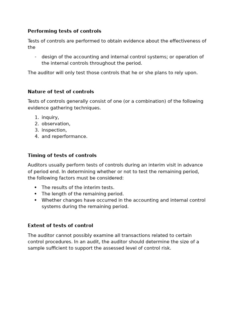Consideration of Internal Control 4-5 | PDF