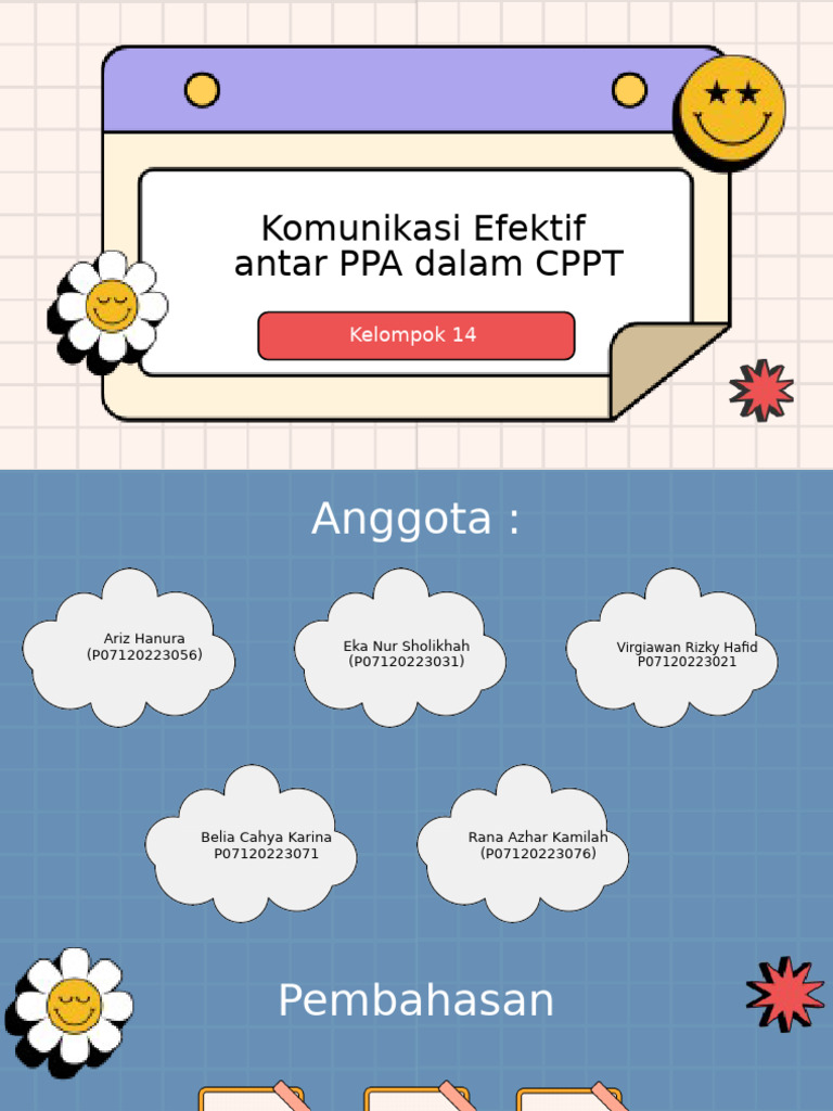 Komunikasi Efektif Antar PPA Dalam CPPT | PDF