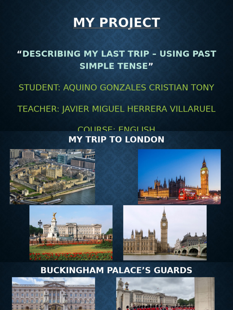 Proyect-Trip To London | PDF