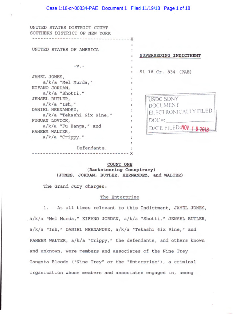 69 Indictment | PDF
