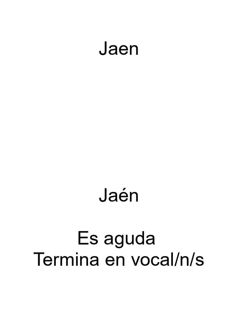 Reglas de acentuación en español | PDF | Voz humana | Estrés (lingüística)