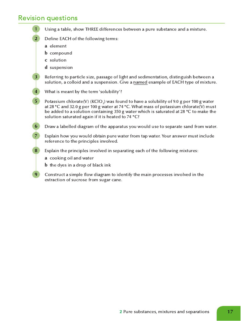 Collins Concise (Mixtures and Separations) | PDF
