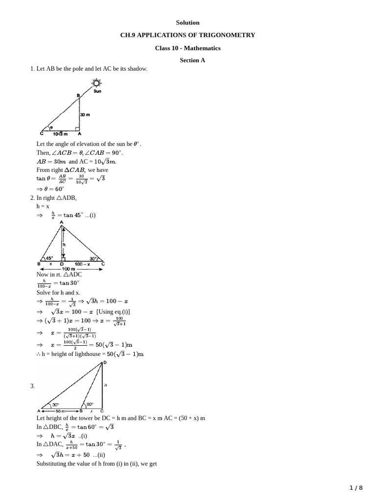 CH 9 Answer Key | PDF