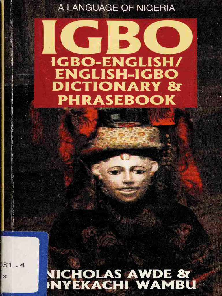 IgboEnglish_EnglishIgbo Dictionary & Phrasebook ( PDFDrive ) PDF