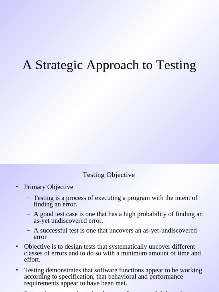 Resource 20240415153816 9-Testing-Strategies | PDF | Software Testing ...