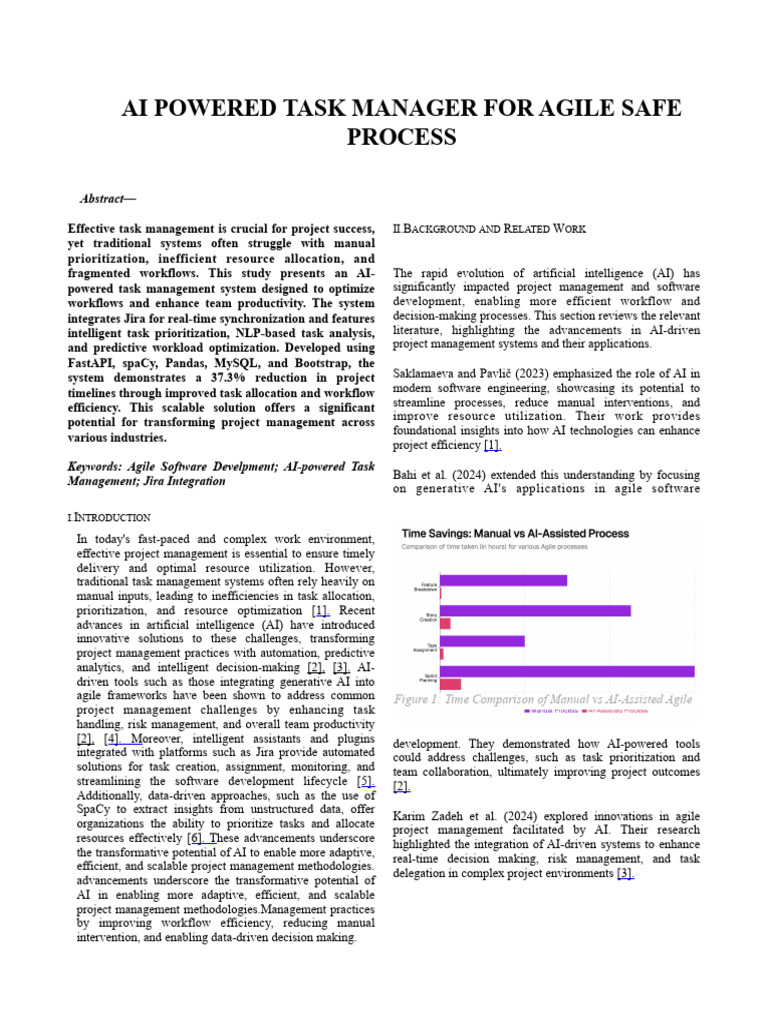 AI Task Management for Agile Projects | PDF | Artificial Intelligence ...