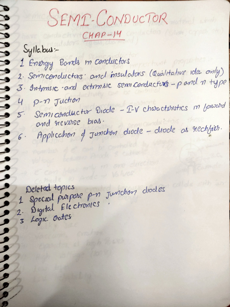 Chap 14 Semiconductor | PDF