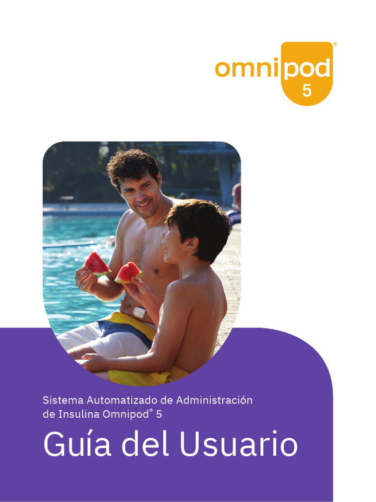 Omnipod-5 Quick Start Guide US Espanol | PDF | Insulina | Imagen de ...