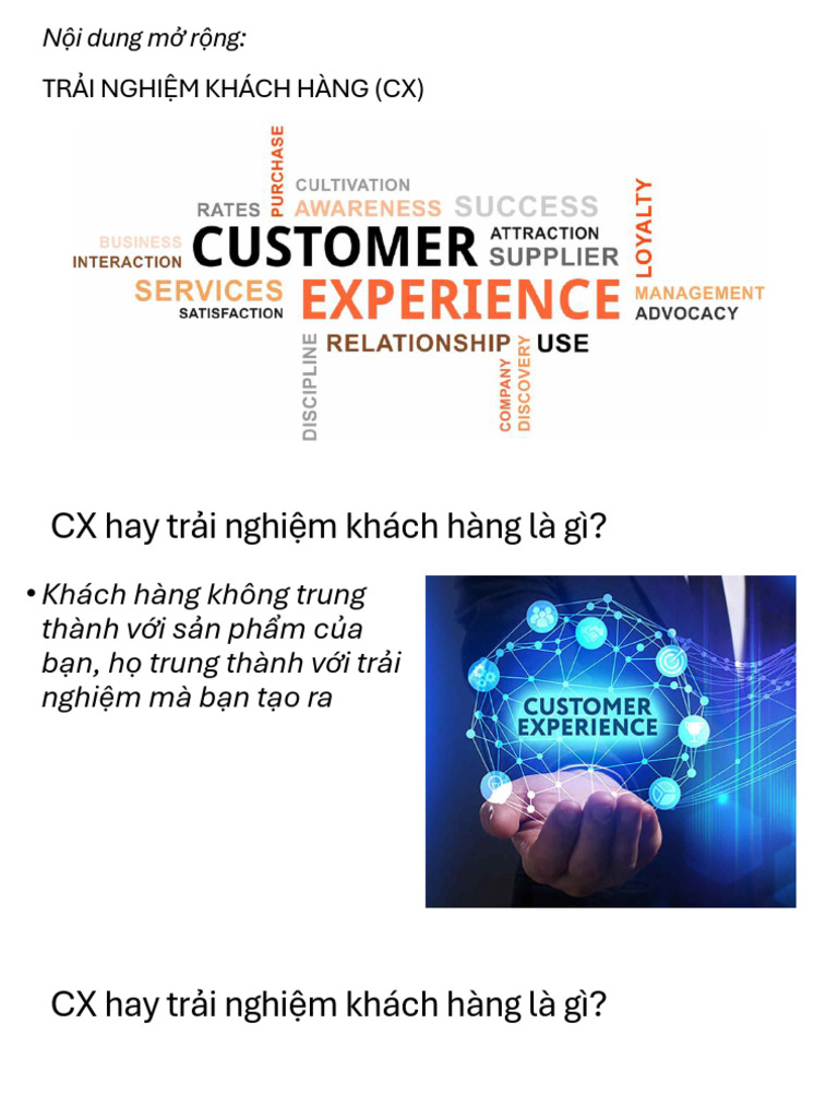 ND - M - R NG - Total Customer Experience | PDF