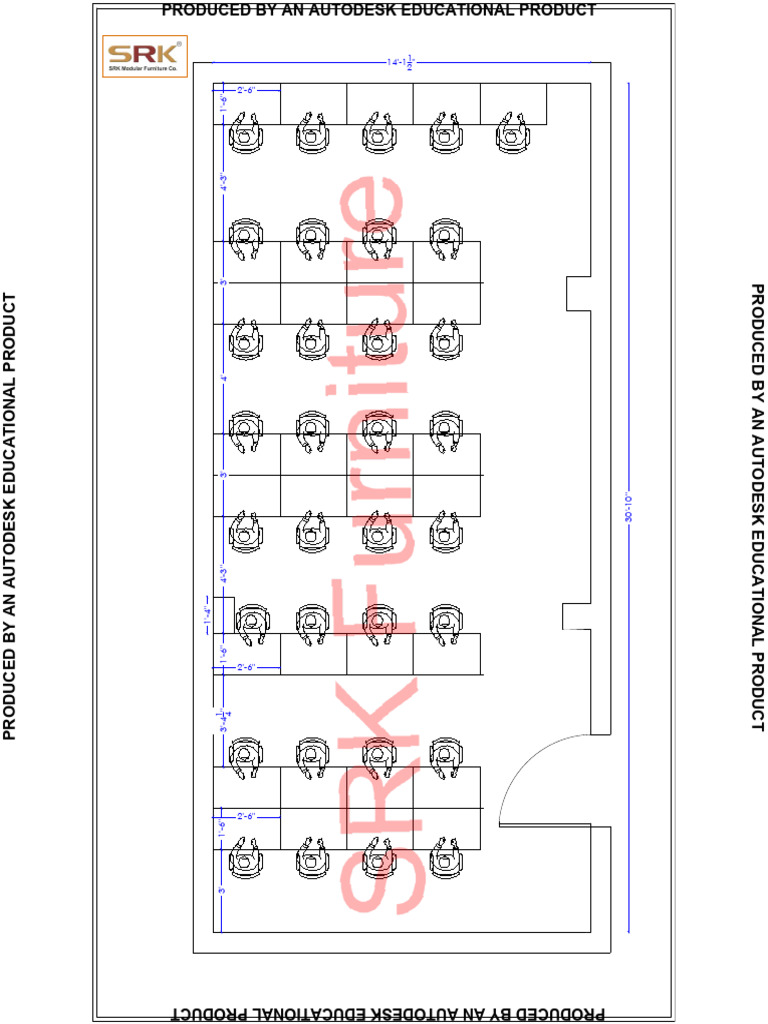 Library Furniture Layout Plan Option 2 | PDF