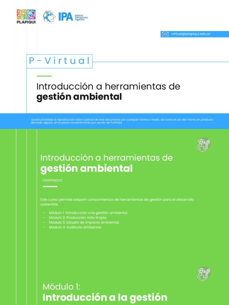 APUNTE HdGA M1 - U1 | PDF | Contaminación | Entorno natural