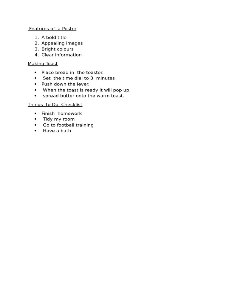Bullets and Numbering 97 | PDF