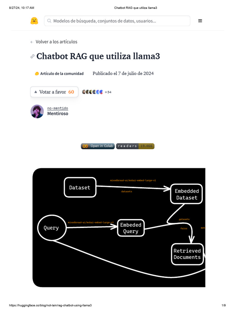 Chatbot RAG con Llama3 y FAISS | PDF | Inteligencia artificial ...