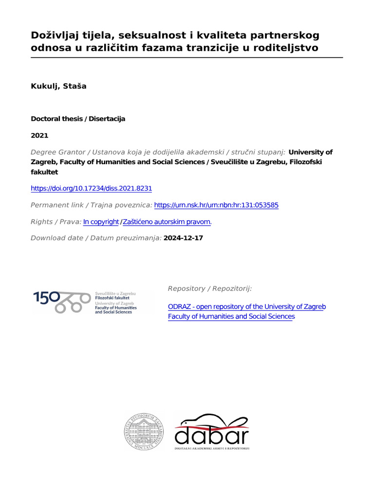 Kukulj Stasa Disertacija 2021 | PDF