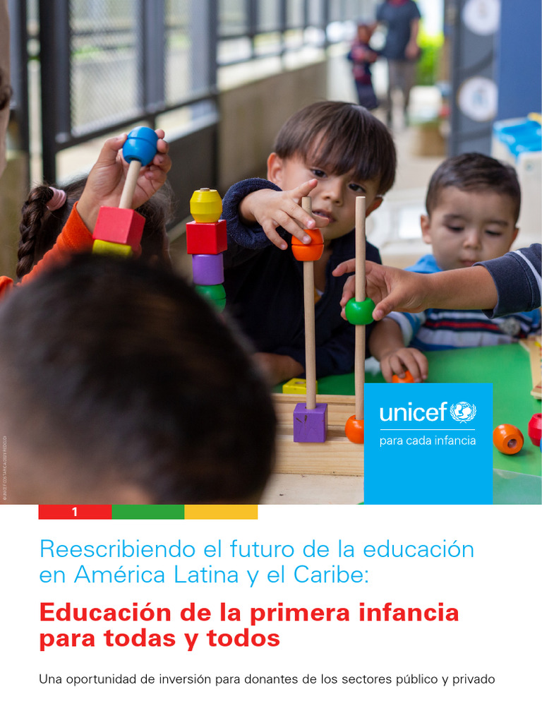 Inversión En Educación De La Primera Infancia Pdf Unicef