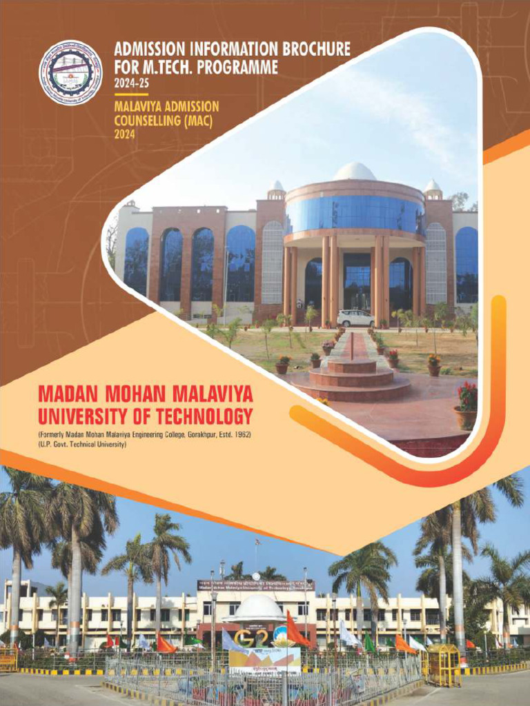 M.Tech Admission Guide 2024-25 | PDF
