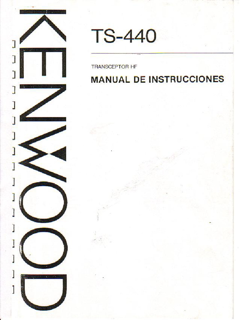 TS-440S User ES | PDF