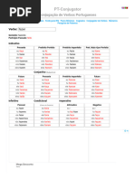 Conjugação do Verbo Fazer | PDF