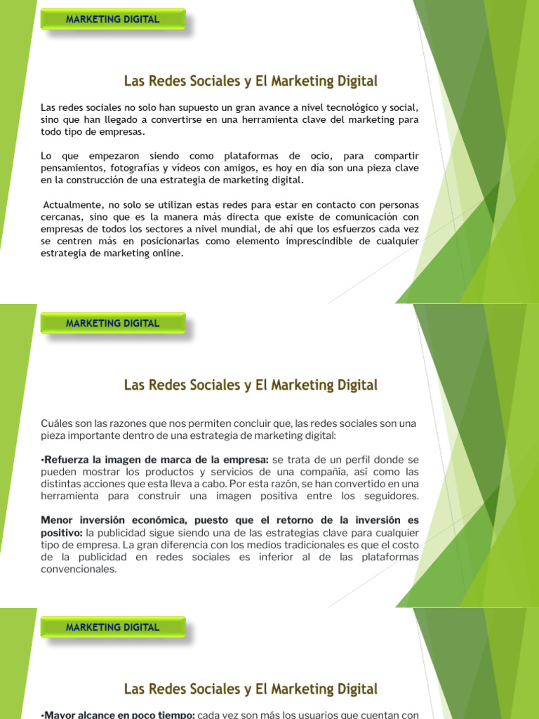 Curso Gratis de Marketing Digital y Redes Sociales | PDF | Publicidad ...