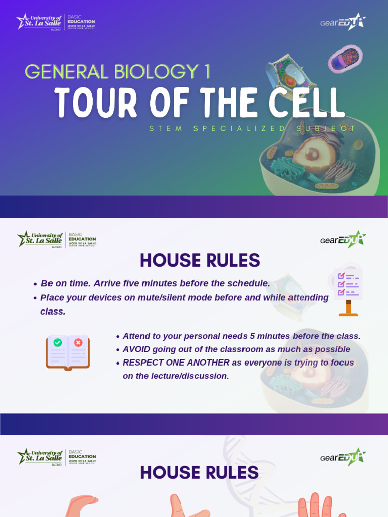 General Biology 1: Cell Structures & Functions | PDF | Ribosome | Cell ...