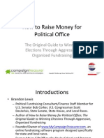 Fundraising for Your Political Campaign